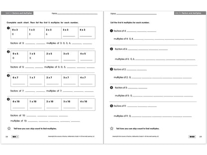 Mathematics Workbook - Gr. 4 - US 6916