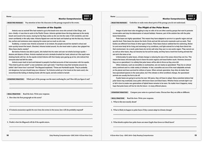 Daily Reading Comprehension Activities Workbook - Gr. 8 - US 4129