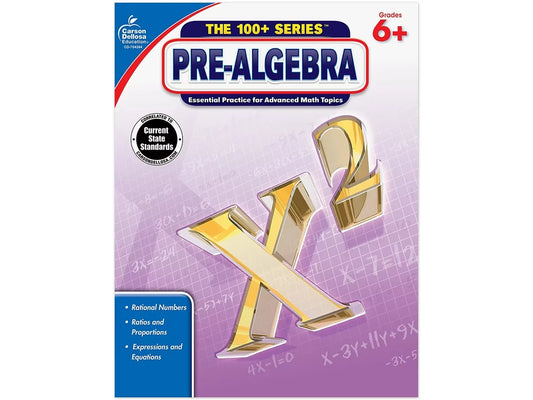 The 100+ Series™ Pre-Algebra Workbook - US 7736