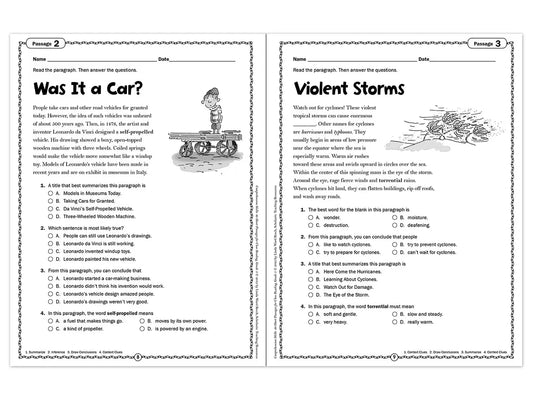 Comprehension Skills Workbook - Gr. 5 - US 2590