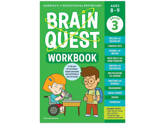 Brain Quest Workbook - Gr. 3 - US 6748