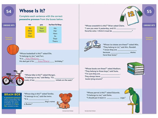 Brain Quest Workbook - Gr. 3 - US 6748