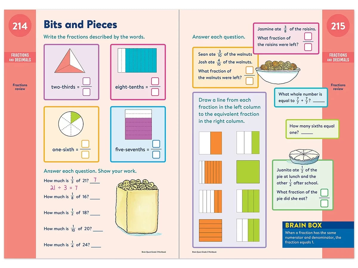 Brain Quest Workbook - Gr. 3 - US 6748