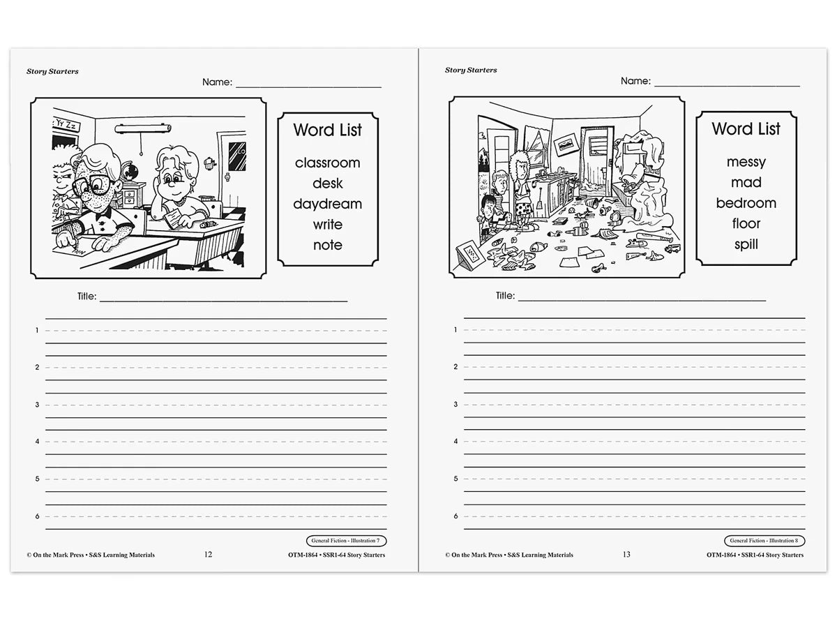 Story Starter Workbook - US 8445