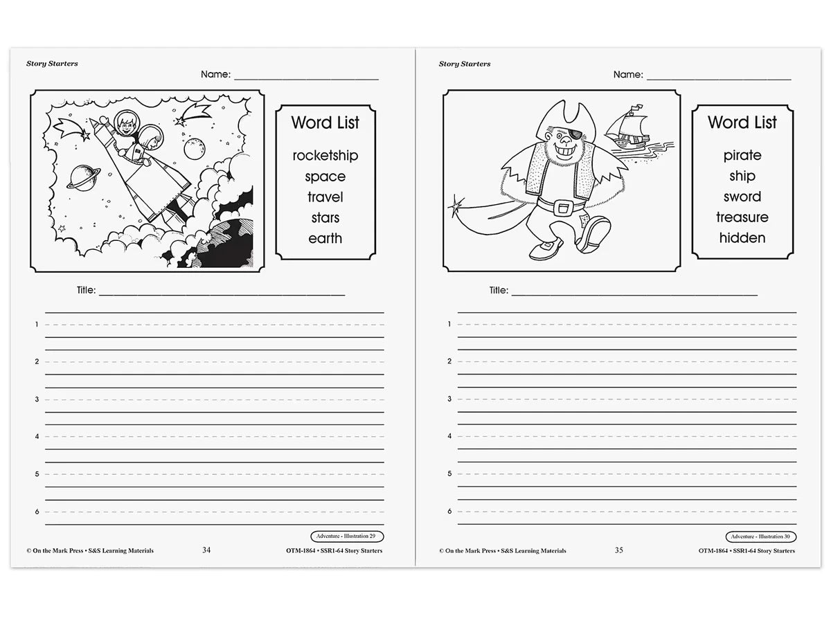 Story Starter Workbook - US 8445