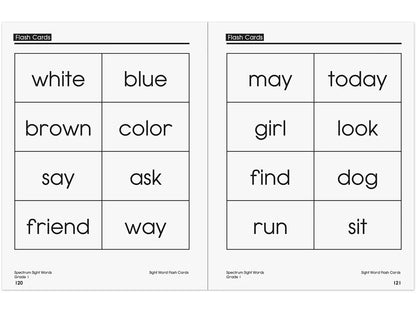Spectrum® Sight-Words Workbook - Gr. 1 - US 4441