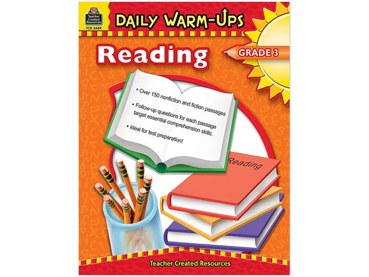 Reading Daily Warm-Ups Workbook - Gr. 3 - US 4643