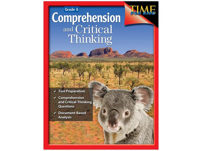 Comprehension and Critical Thinking Workbook - Gr. 6 - US 3180