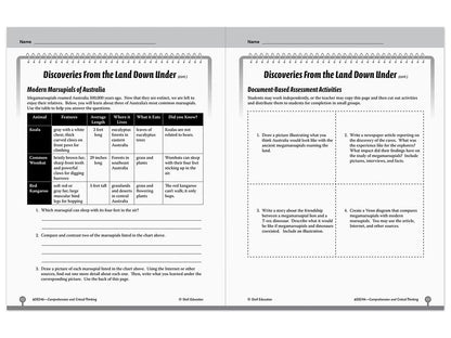Comprehension and Critical Thinking Workbook - Gr. 6 - US 3180