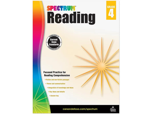 Spectrum® Reading Workbook - Gr. 4 - US 3052