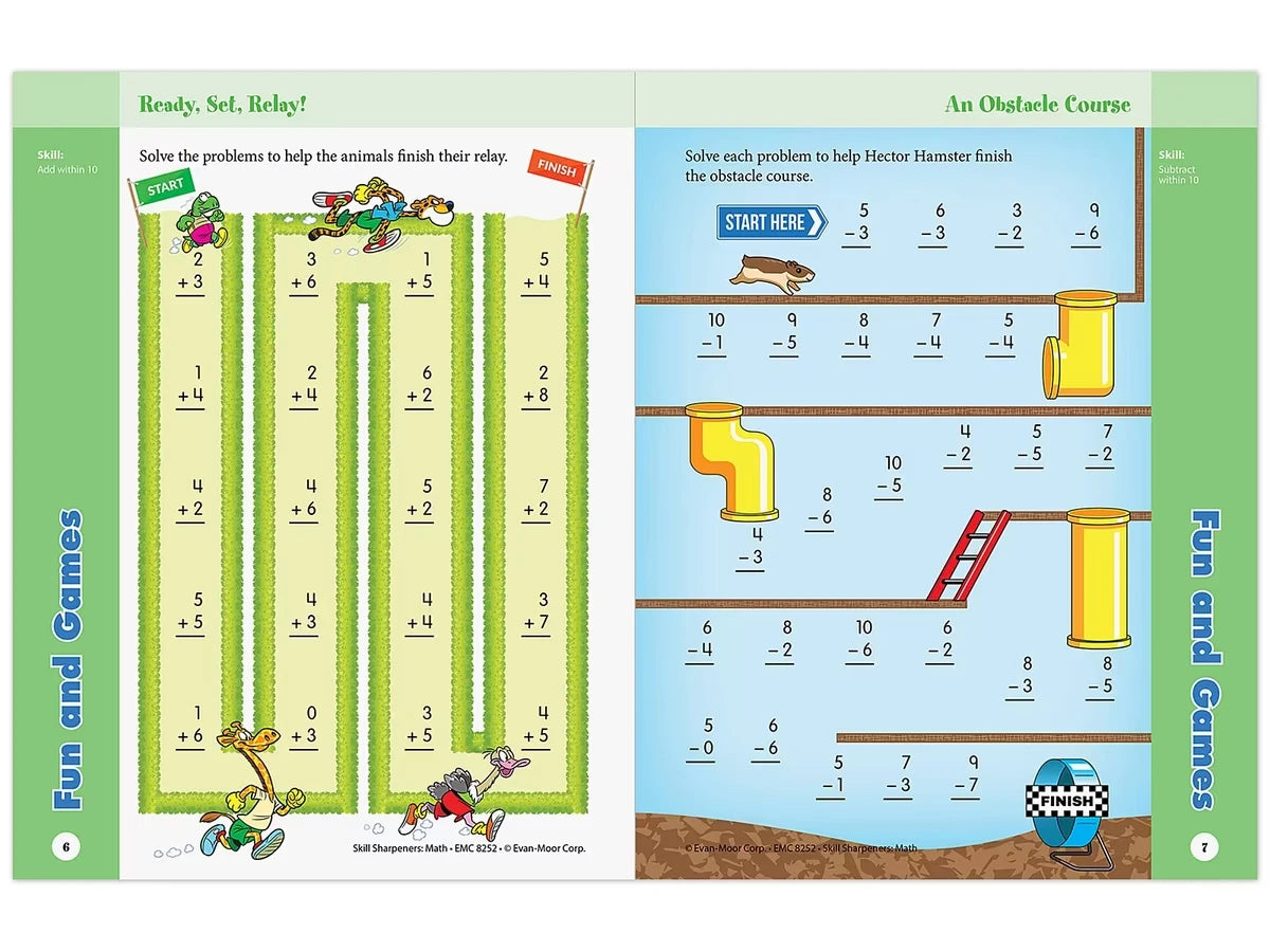 Math Skill Sharpeners Workbook - Gr. 2 - US 9049