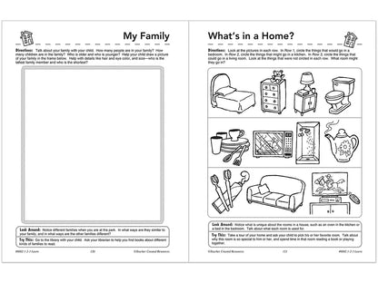 1-2-3 Learn Workbook - Preschool-Pre K - US 8295