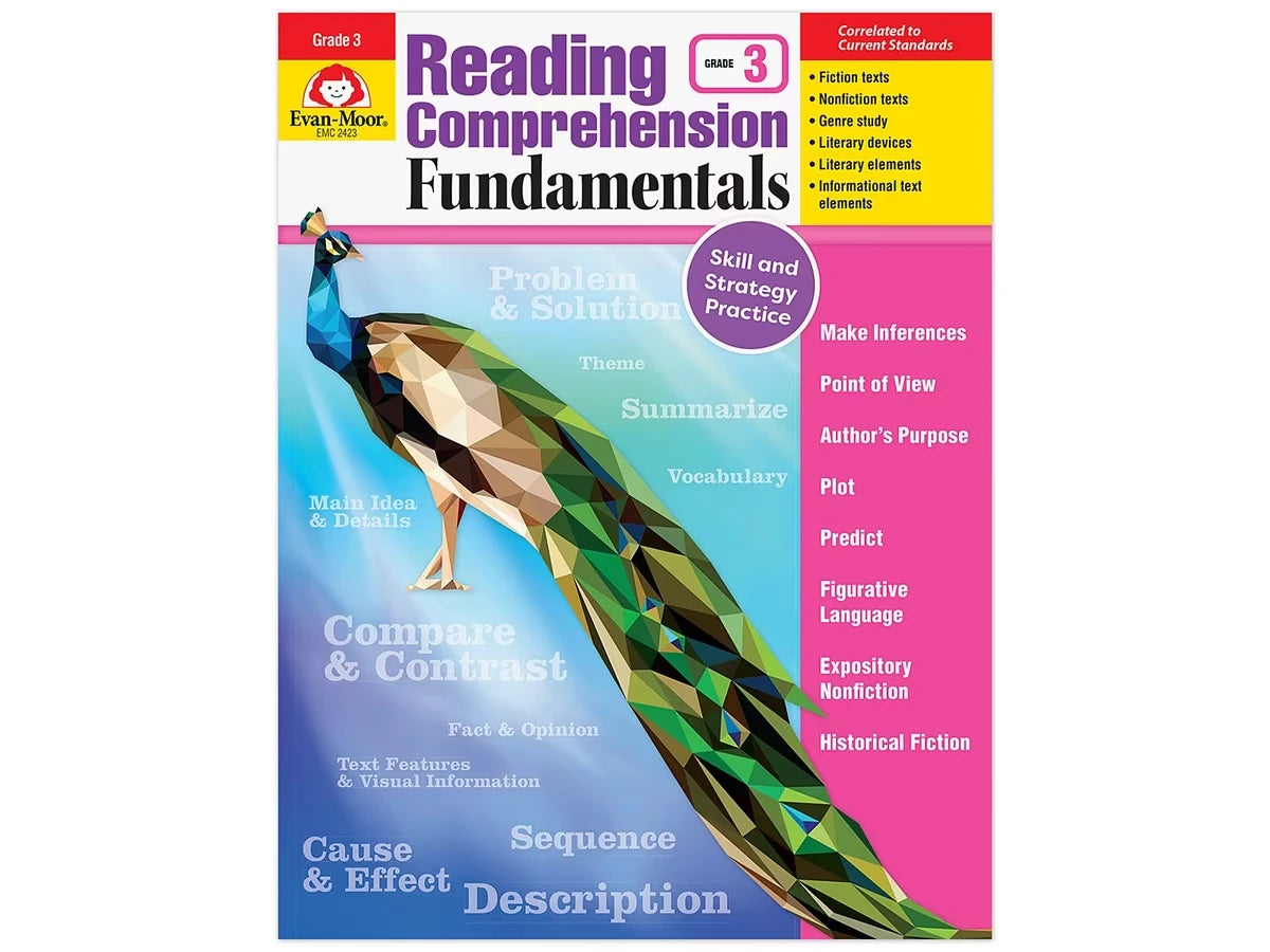Reading Comprehension Fundamentals Workbook - Gr. 3 - US 1442