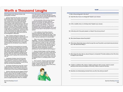 Spectrum® Reading Workbook - Gr. 8 - US 1450