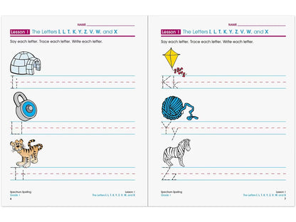 Spectrum® Spelling Workbook - Gr. 1 - US 8678