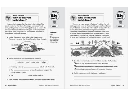 Daily Science Reproducible Activities Workbook - Gr. 4 - US 6911