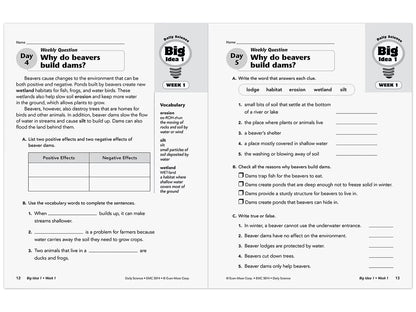 Daily Science Reproducible Activities Workbook - Gr. 4 - US 6911