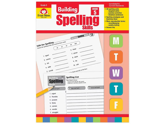 Building Spelling Skills Workbook - Gr. 5 - US 1566