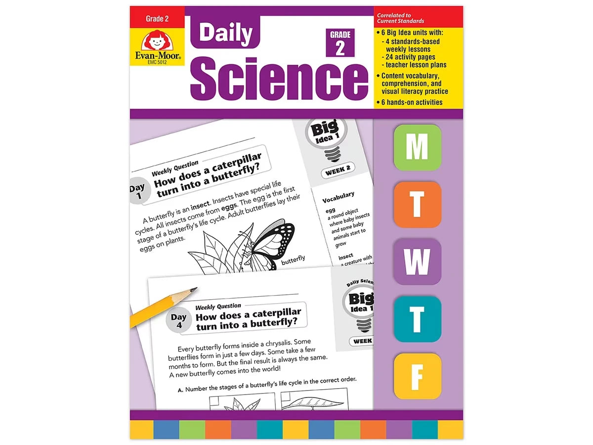Daily Science Reproducible Activities Workbook - Gr. 2 - US 1405