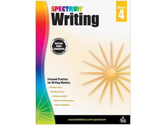 Spectrum® Writing Workbook - Gr. 4 - US 4955