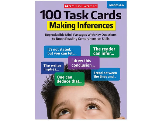 Making Inferences 100 Task Cards Workbook - US 3764