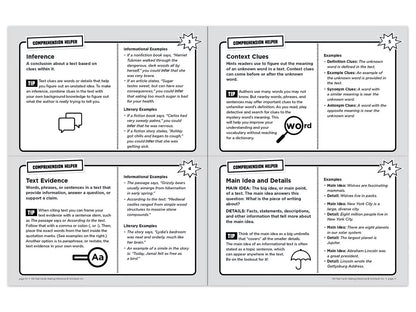 Making Inferences 100 Task Cards Workbook - US 3764