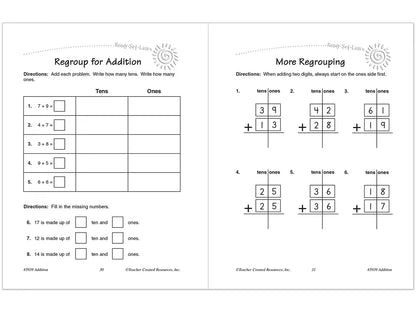 Addition Workbook - US 6631