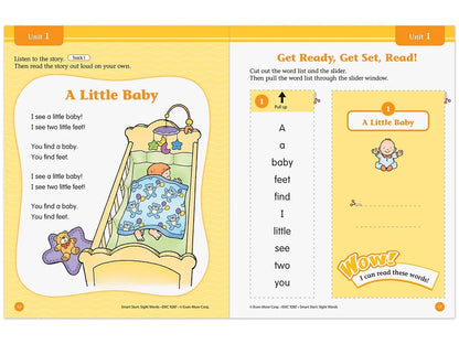 Sight-Words Smart Start Workbook - Pre-K - US 9894