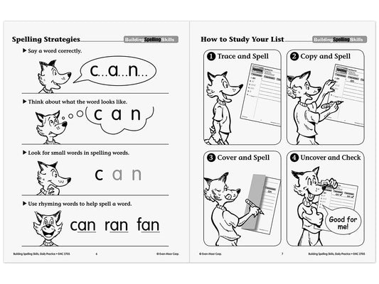 Building Spelling Skills Workbook - Gr. 1 - US 2002