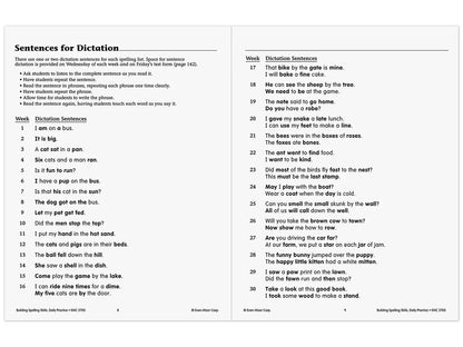 Building Spelling Skills Workbook - Gr. 1 - US 2002