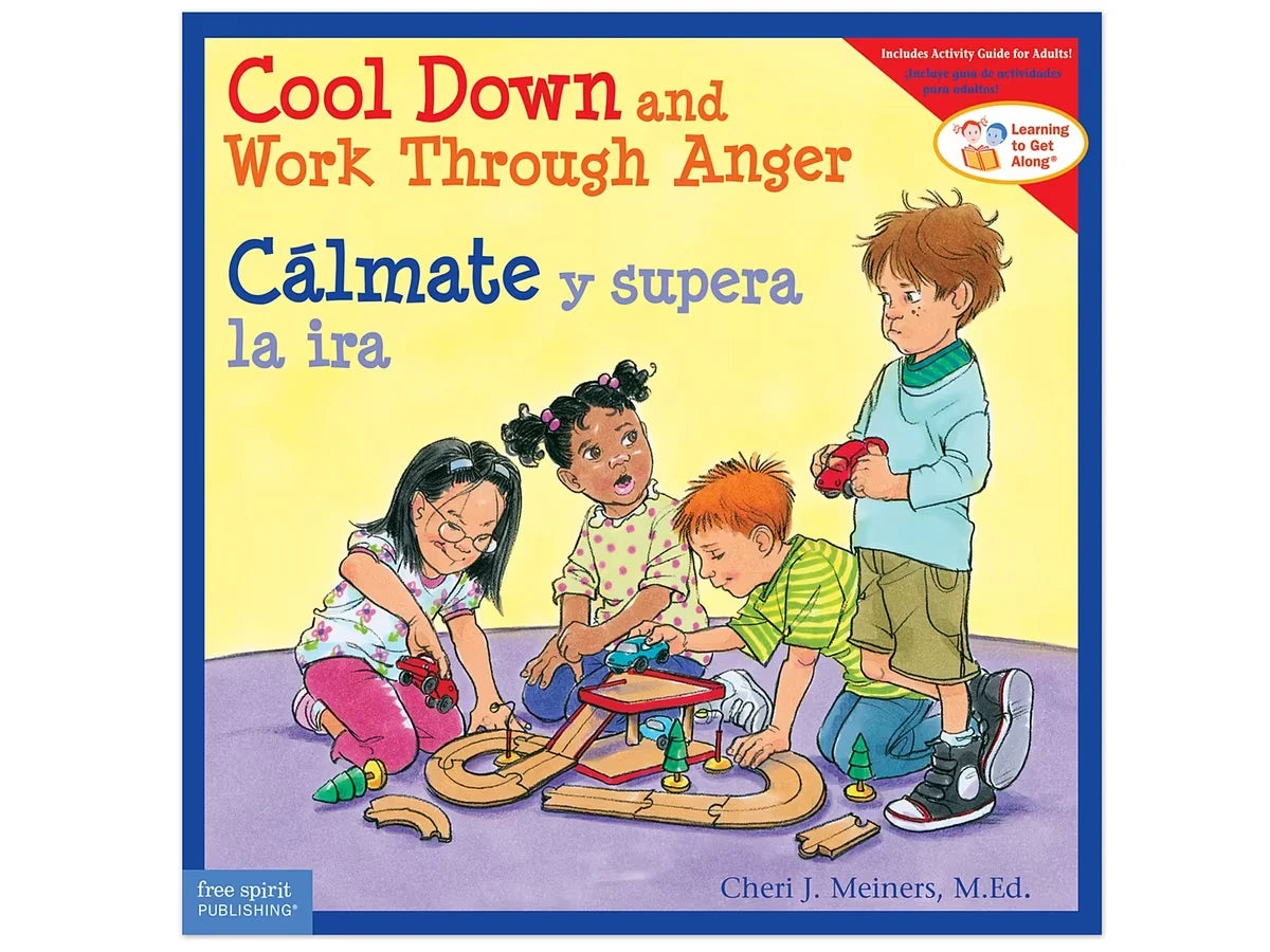 Cool Down and Work Through Anger Bilingual Paperback Book - US 7148