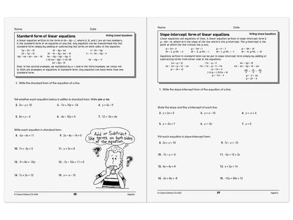 Algebra Success Workbook - US 5769