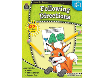 Following Directions Workbook - US 3376