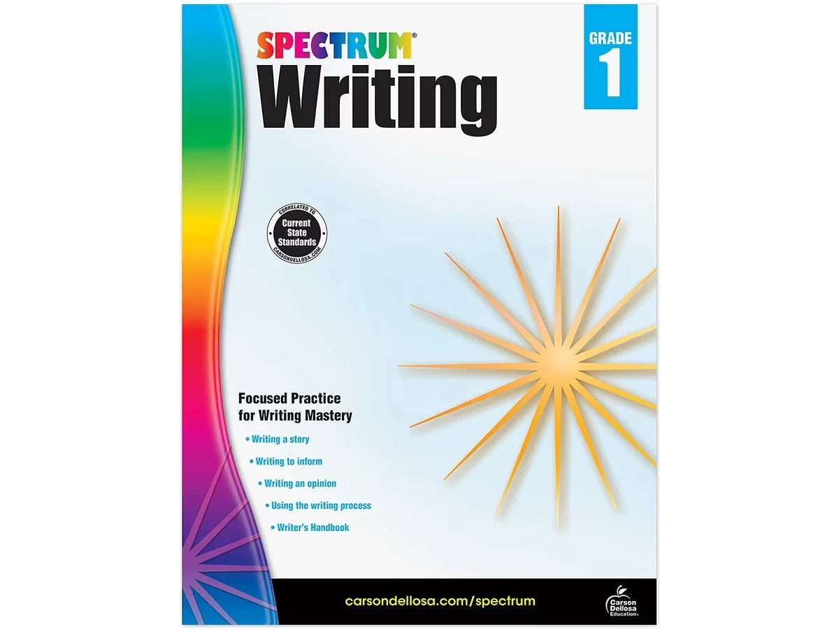 Spectrum® Writing Workbook - Gr. 1 - US 8797