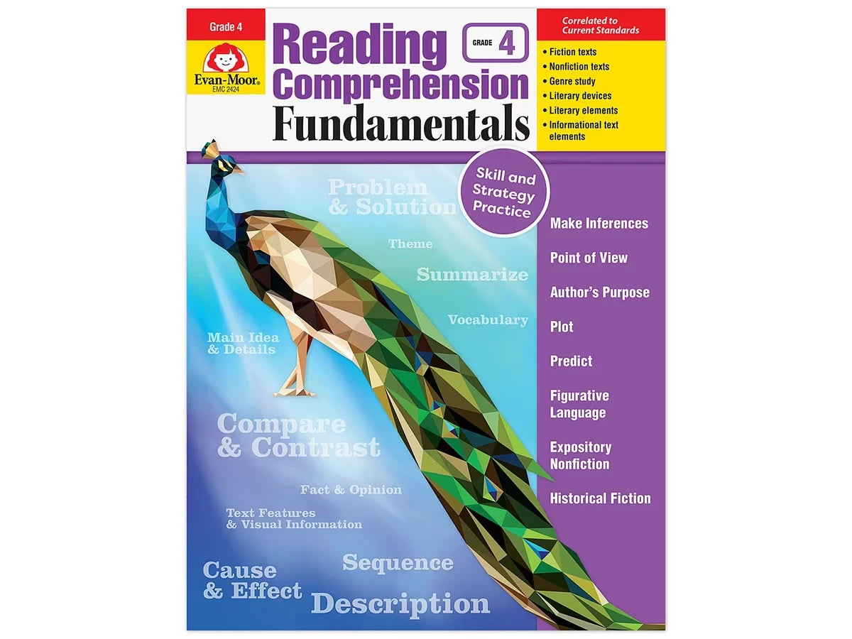 Reading Comprehension Fundamentals Workbook - Gr. 4 - US 6348