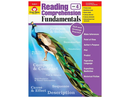 Reading Comprehension Fundamentals Workbook - Gr. 4 - US 6348