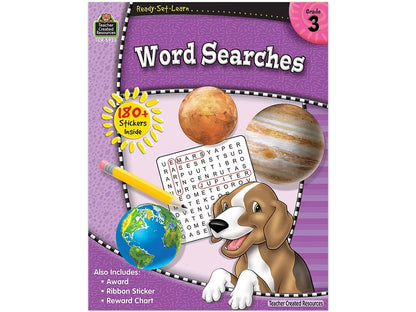 Word Searches Workbook - Gr. 3 - US 1842