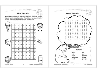 Word Searches Workbook - Gr. 3 - US 1842