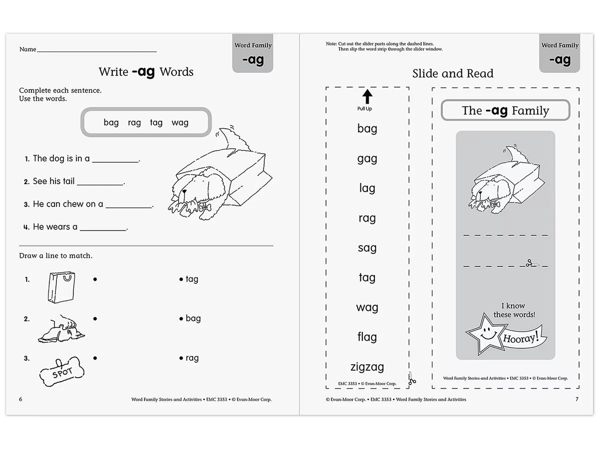 Word Family Workbook - US 6005