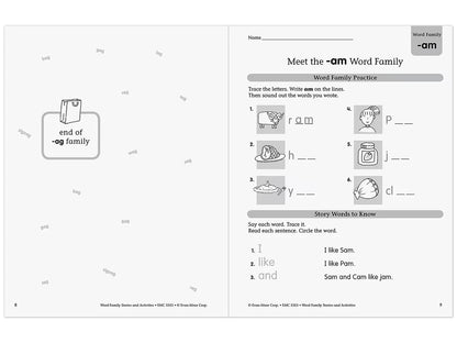 Word Family Workbook - US 6005