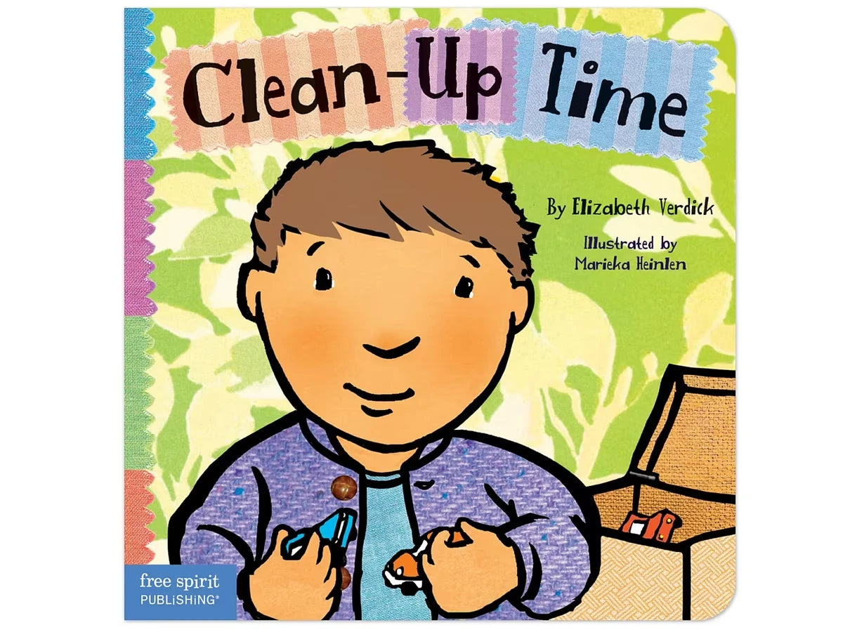 Clean-Up Time Board Book - US 4355