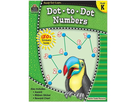 Dot-To-Dot Numbers Workbook - US 5958