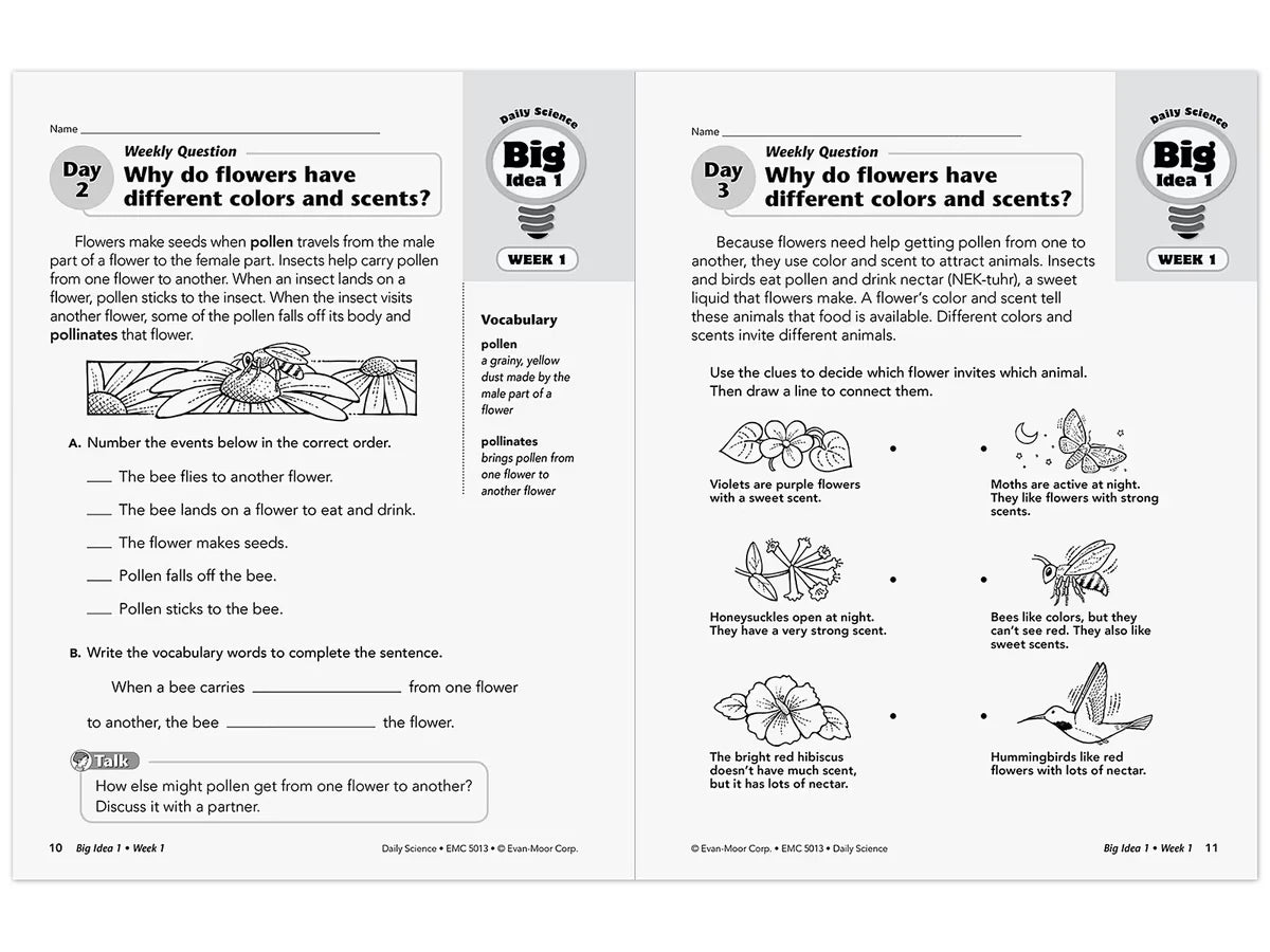 Daily Science Reproducible Activities Workbook - Gr. 3 - US 8140