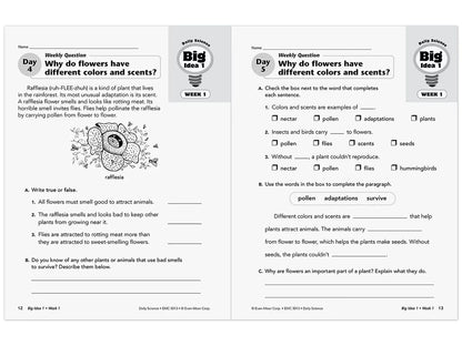 Daily Science Reproducible Activities Workbook - Gr. 3 - US 8140