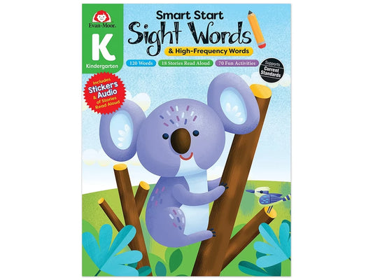 Sight-Words Smart Start Workbook - Kindergarten - US 5443