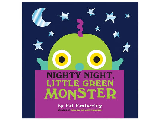 Nighty Night, Little Green Monster Hardcover Book - US 2539