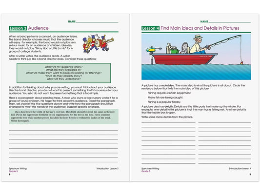 Spectrum® Writing Workbook - Gr. 5 - US 7797
