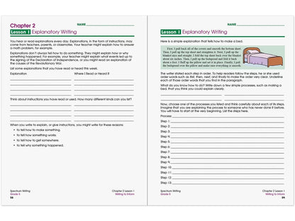 Spectrum® Writing Workbook - Gr. 5 - US 7797