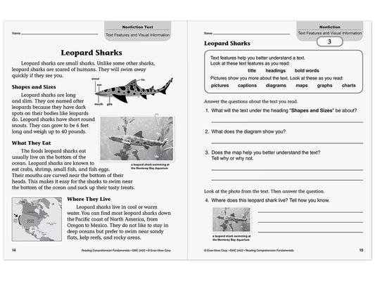 Reading Comprehension Fundamentals Workbook - Gr. 2 - US 5955