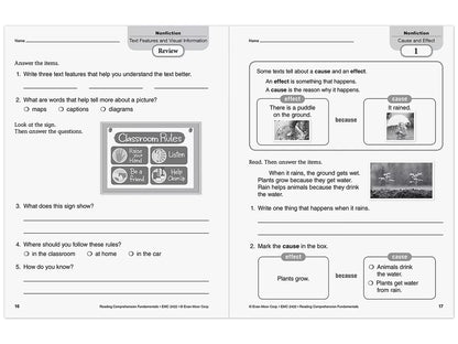 Reading Comprehension Fundamentals Workbook - Gr. 2 - US 5955